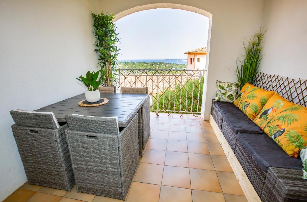 Le Tropik, Panoramic Sea View, Holiday Resort Grimaud Exteriör bild